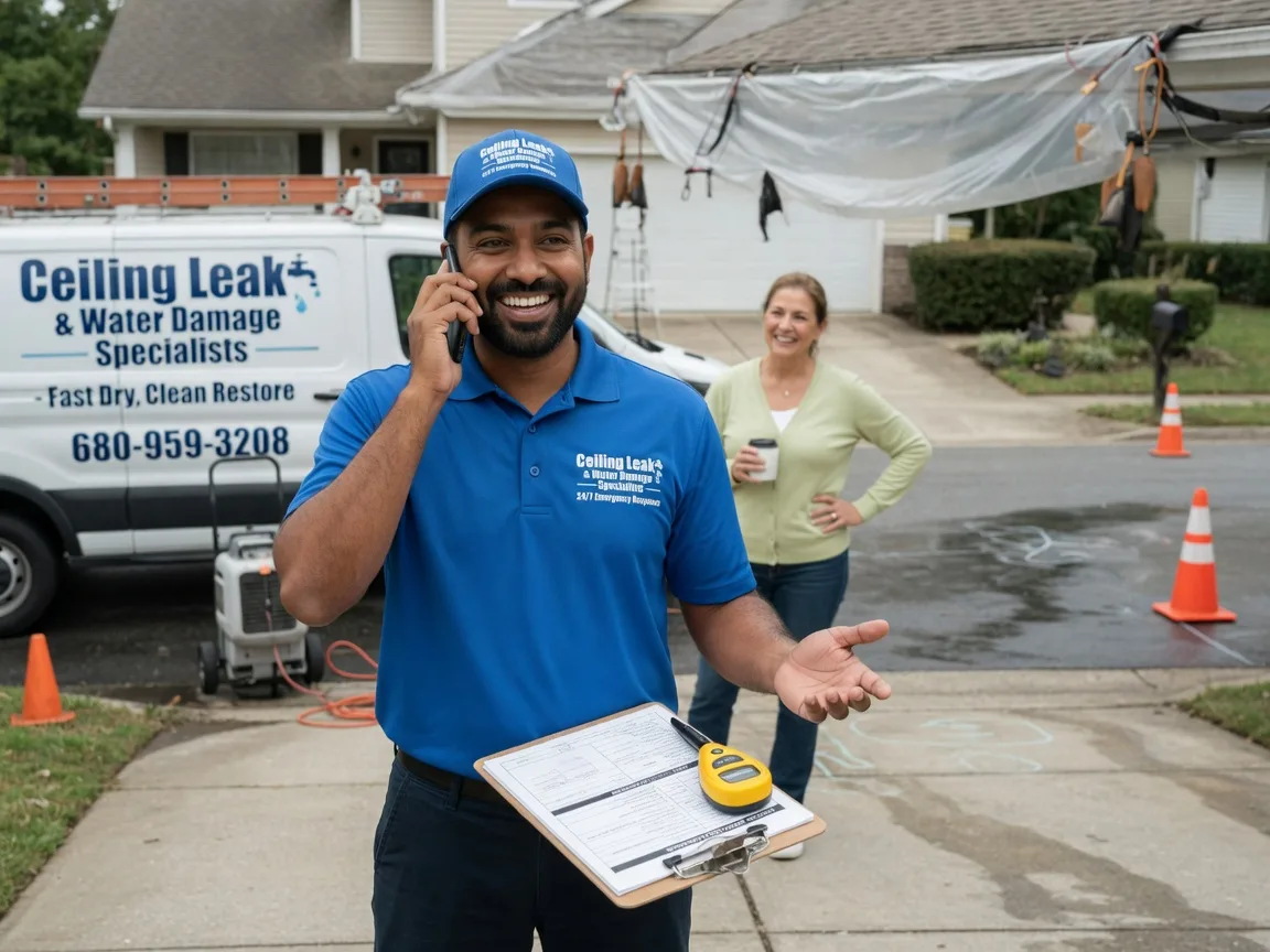 Ceiling Leak Cleanup Fruitland, ID FAQs